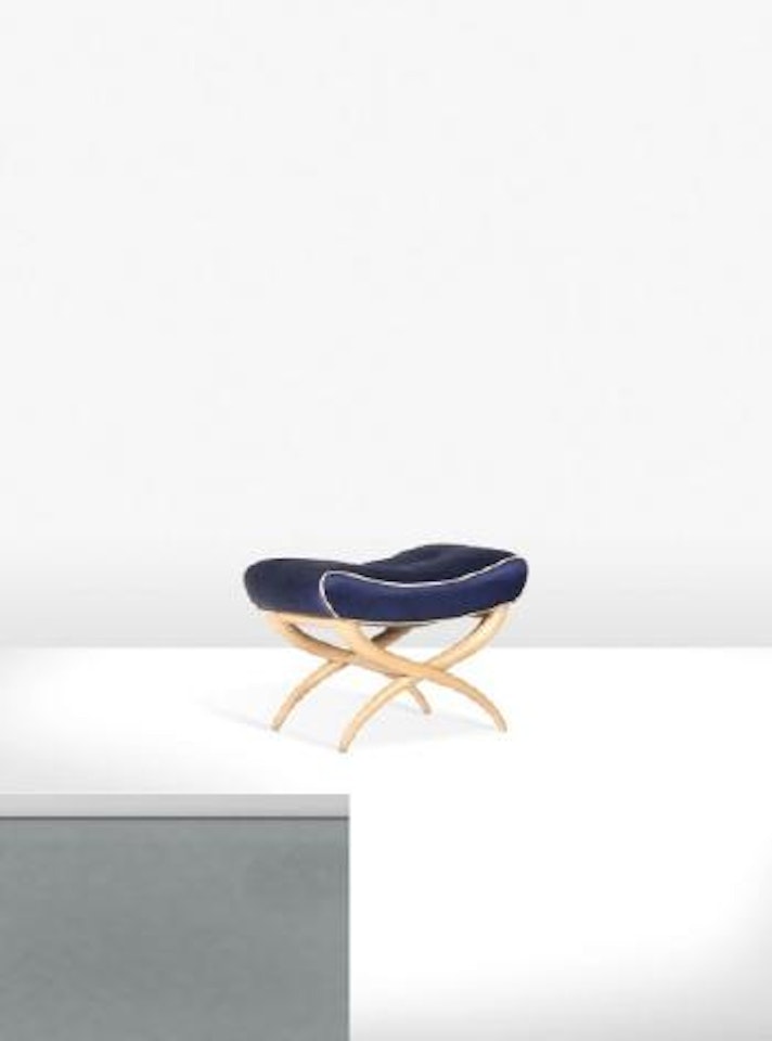 Tabouret Curule by Jean Royere