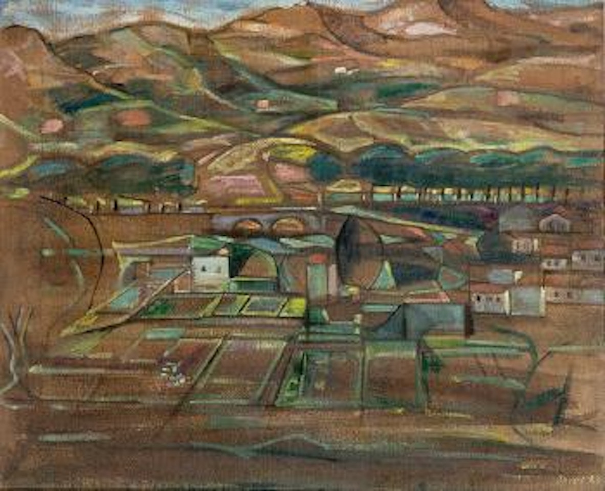 Aldea catalana by Francisco Bores
