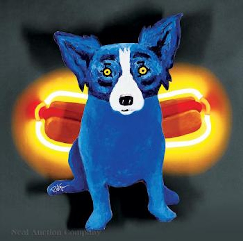 Hot Dog for a Cool Day by George Rodrigue