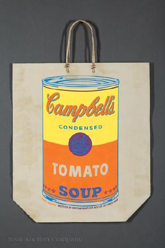 Campbell's Soup Can on Shopping Bag by Andy Warhol