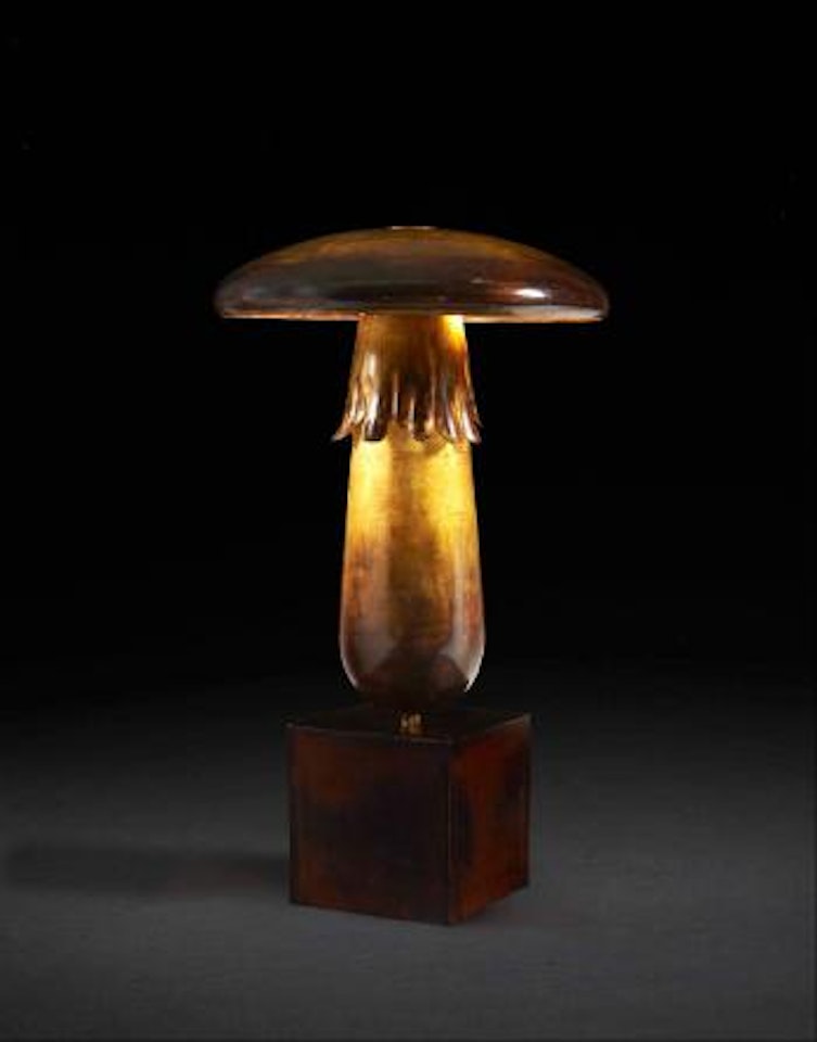 Lampe Coprin by Jean Dunand