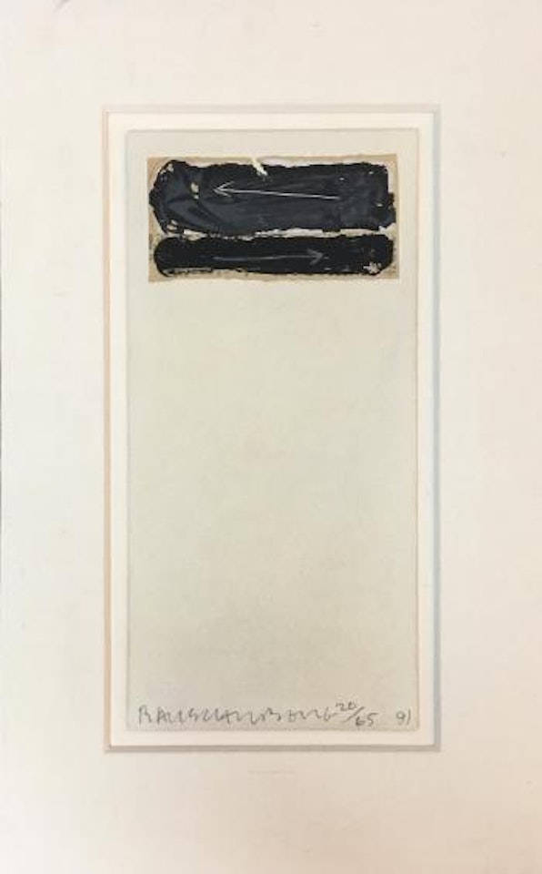 Untitled by Robert Rauschenberg