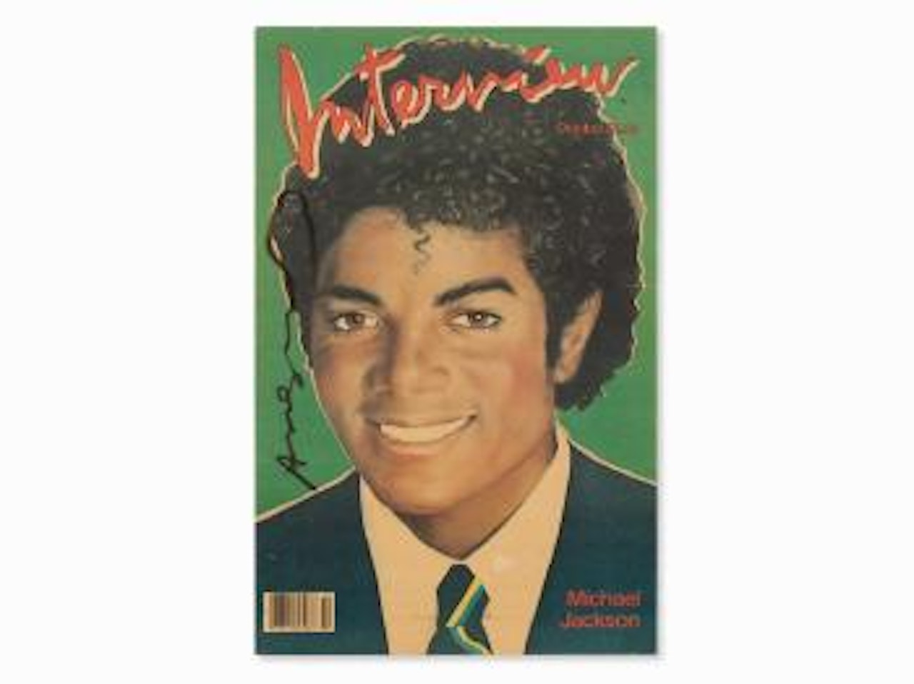 Interview Cover 'Michael Jackson' by Andy Warhol