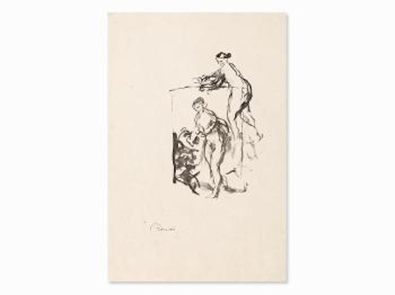 Femme au Cep de Vigne 3 by Pierre-Auguste Renoir