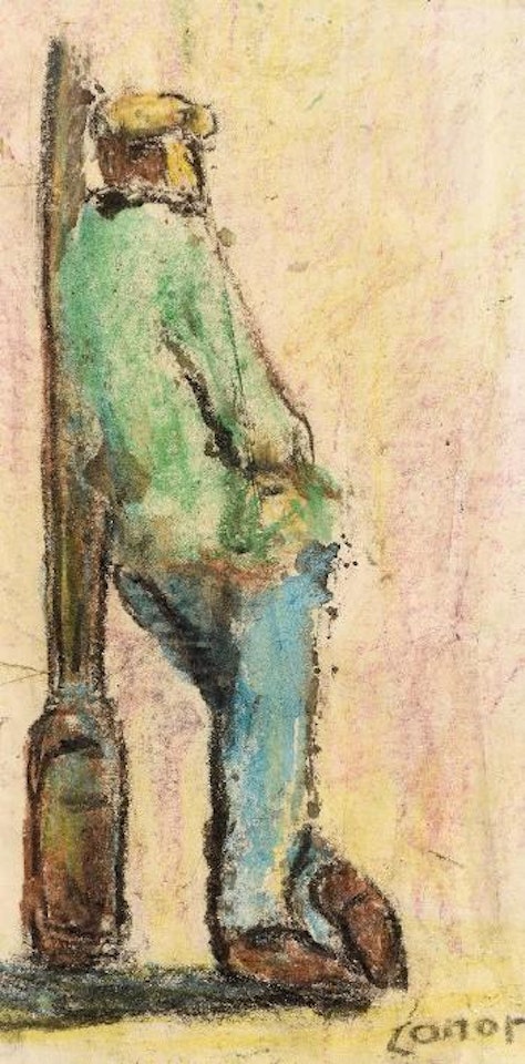 Waiting in town by William Conor