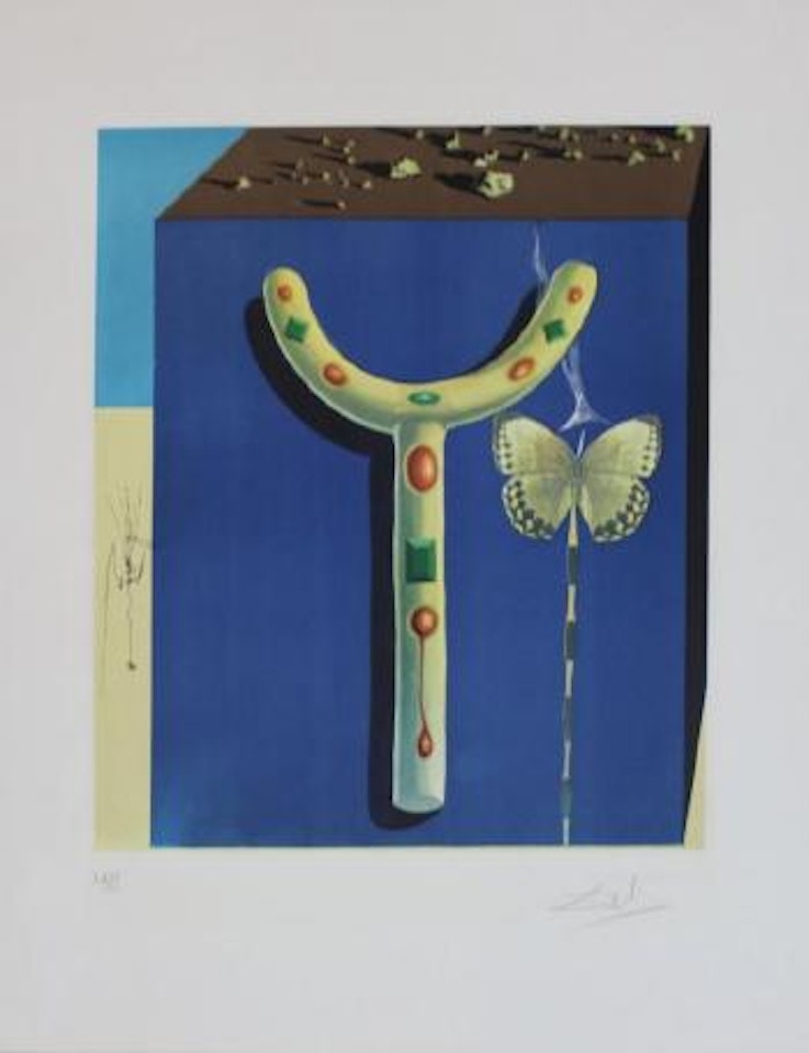 Surrealist crutches by Salvador Dali