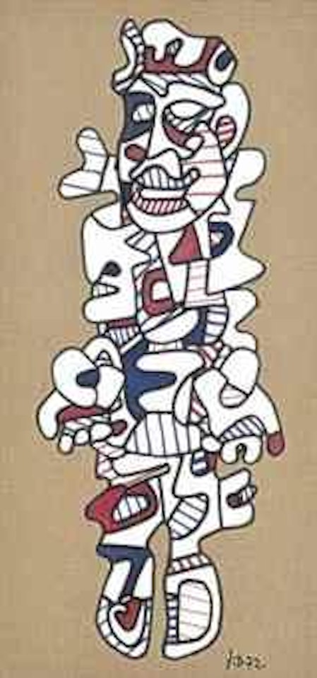 Personnage by Jean Dubuffet