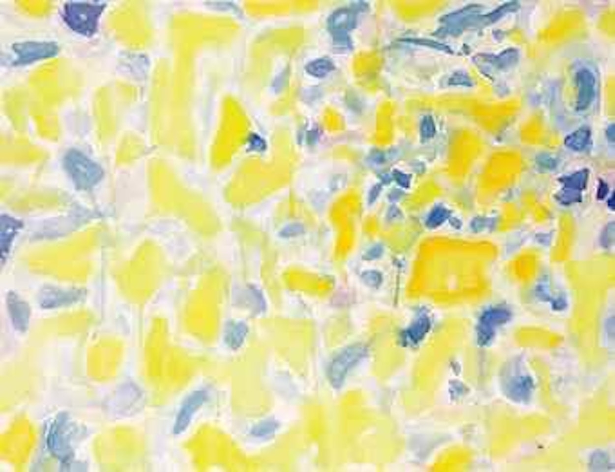 To Hölderlin by Sam Francis