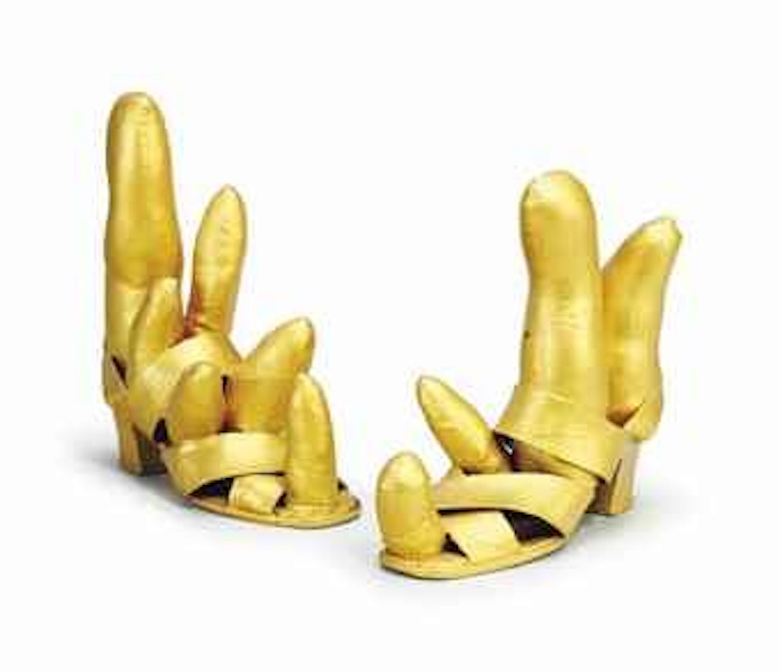 Shoes by Yayoi Kusama