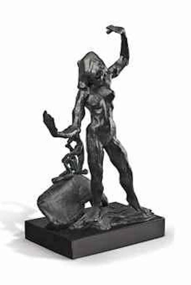 Thinker and Model by Barry Flanagan