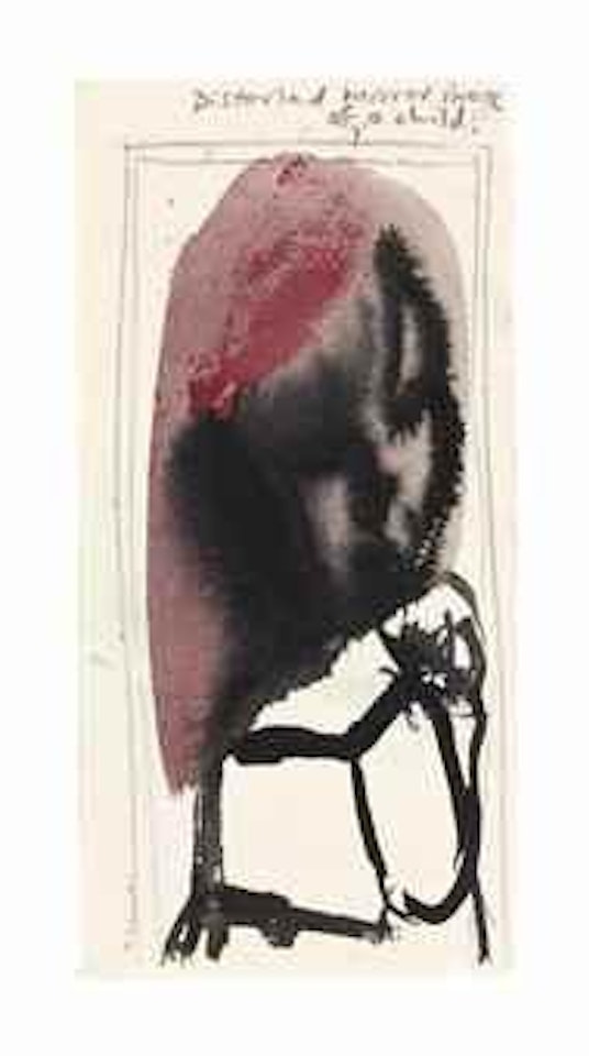 Distorted Mirror Image of a Child by Marlene Dumas