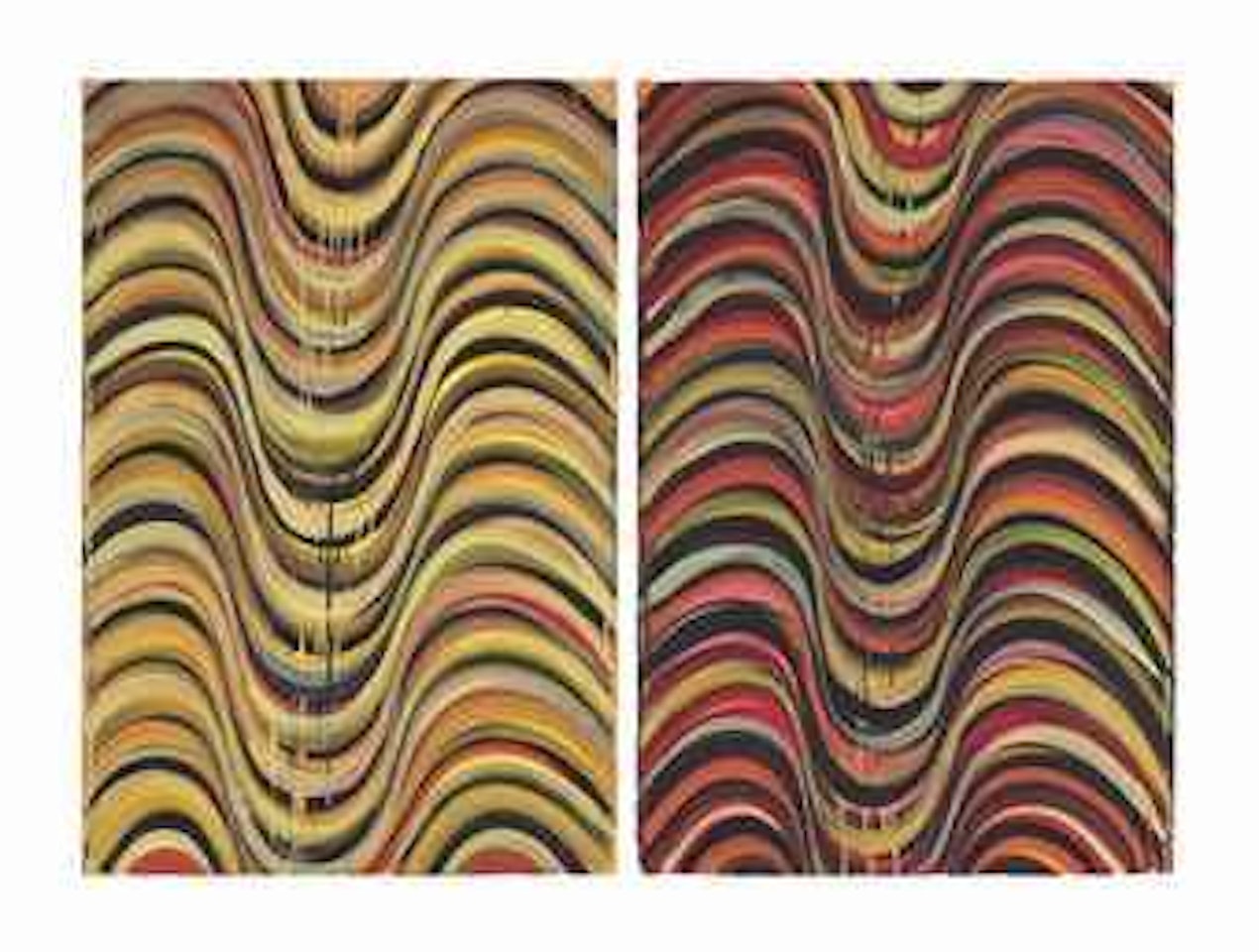 In Out, In Out Drawing #1 & #2 by Karin Davie