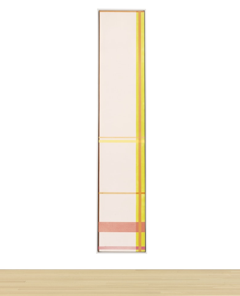 PINK TINGE by Kenneth Noland
