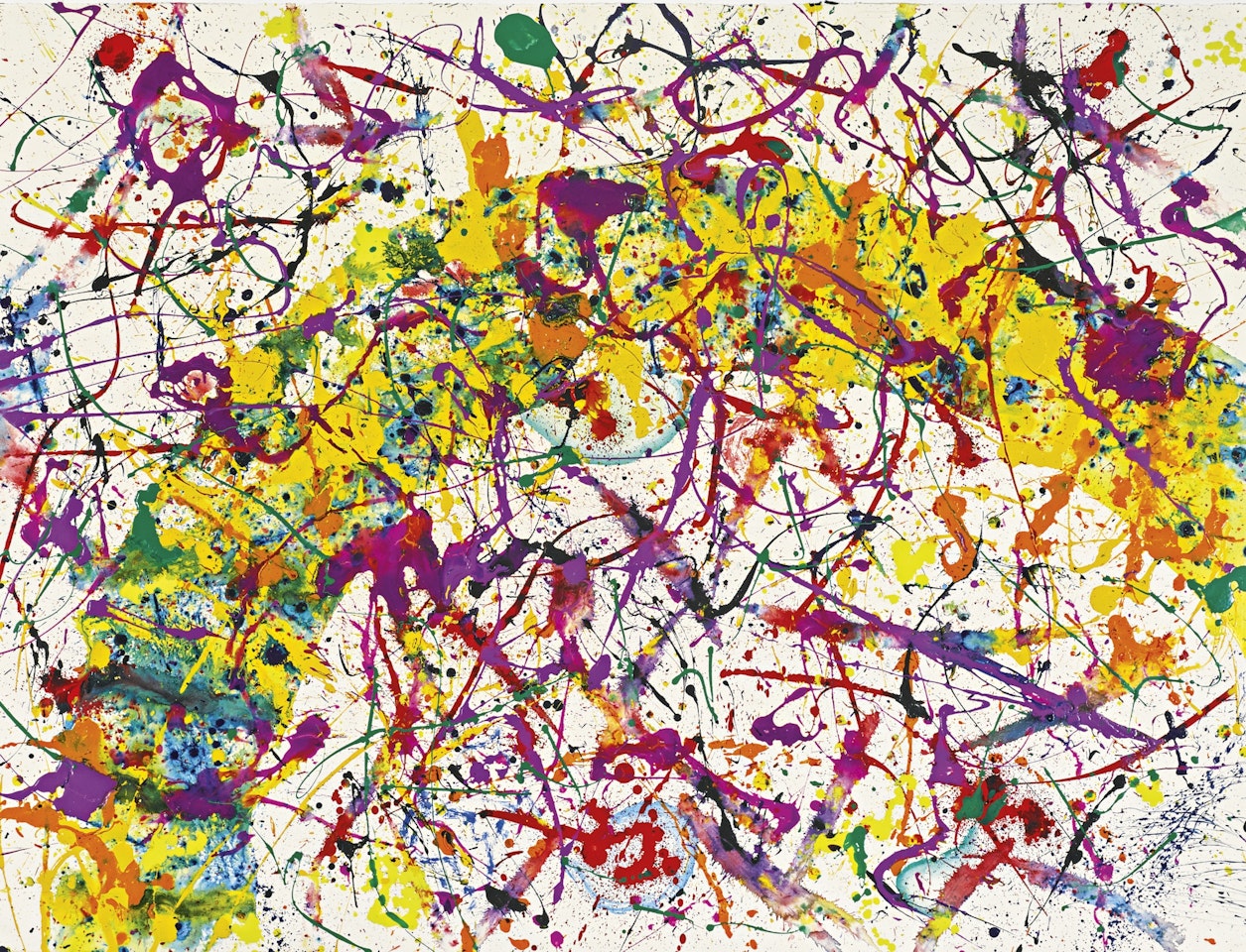 UNTITLED by Sam Francis