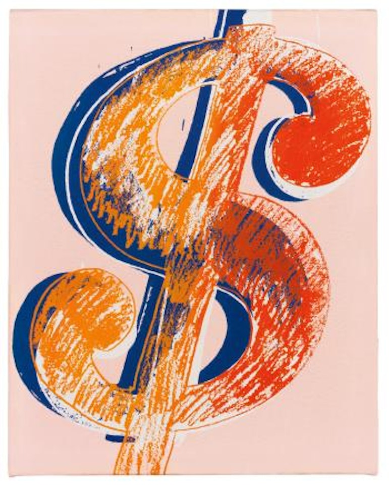 Dollar Sign by Andy Warhol