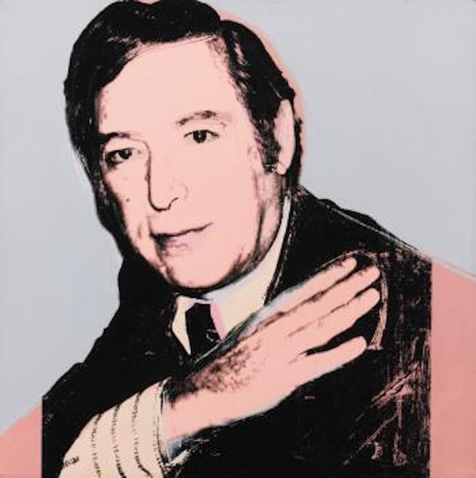 Portrait of Jack Tanzer by Andy Warhol