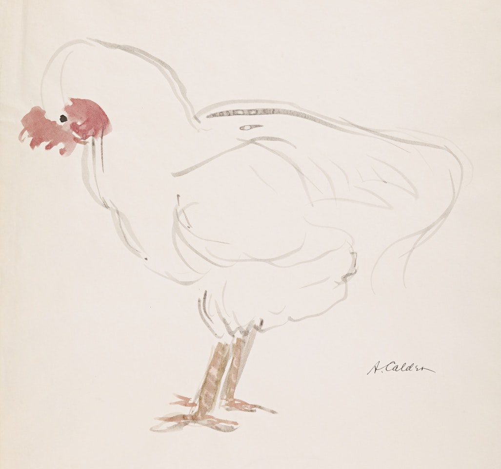 UNTITLED (ROOSTER) by Alexander Calder