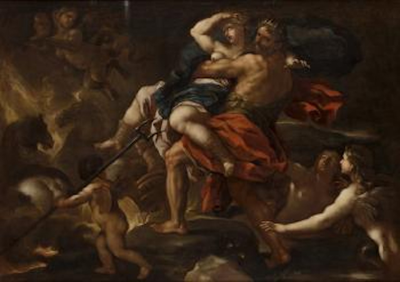 Ratto di Proserpina by Circle of Luca Giordano