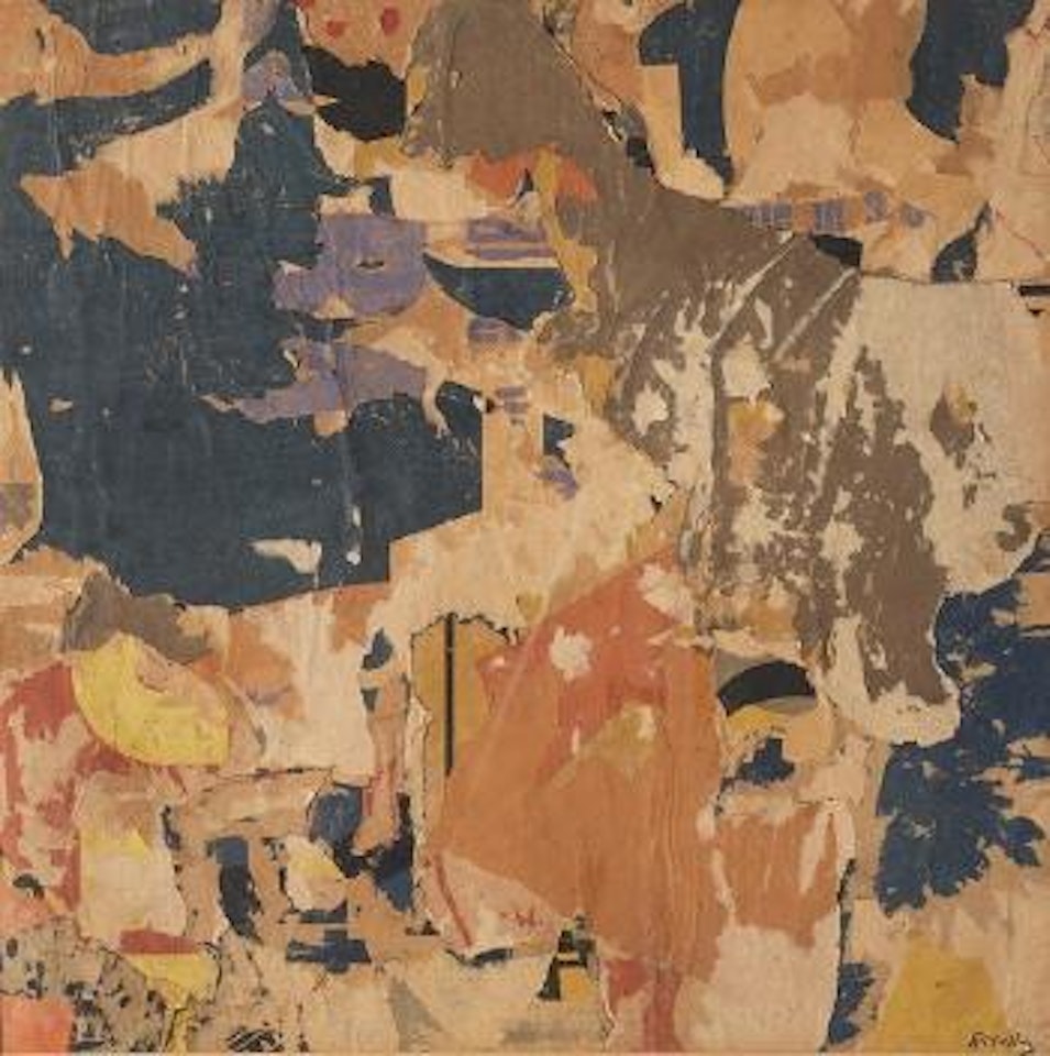 Andate in tre by Mimmo Rotella