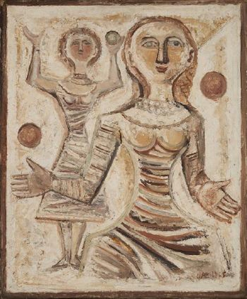 Jongleuses by Massimo Campigli