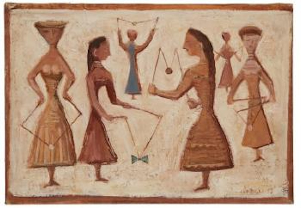 Il gioco del diablo by Massimo Campigli