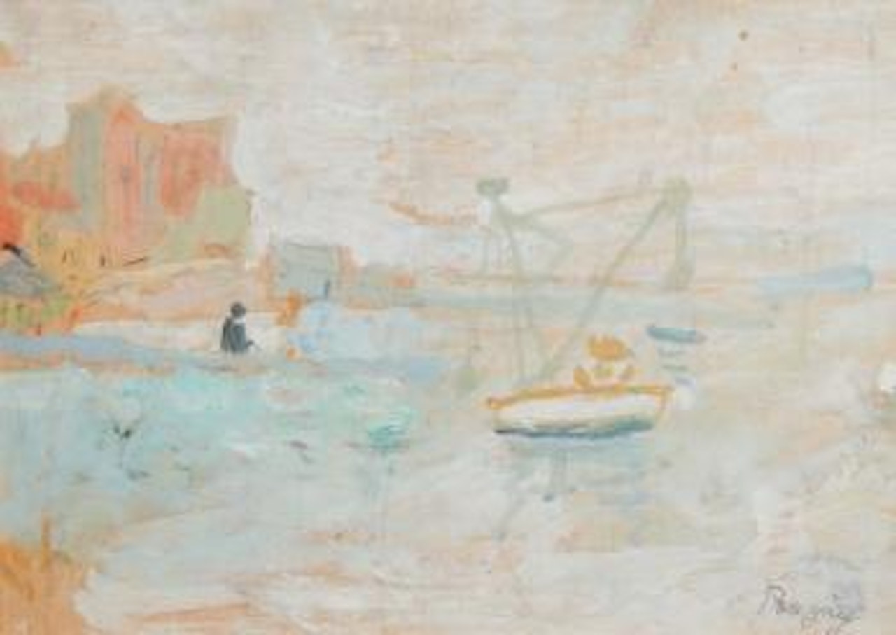 Plage d’Antibes by Jean Pougny