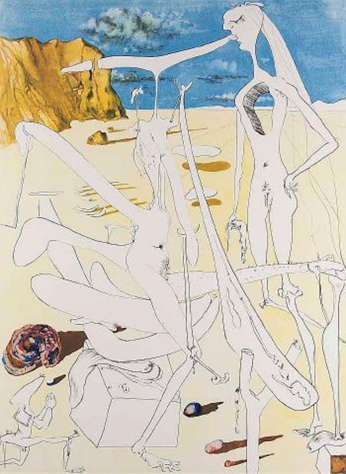 Conquete du Cosmos) by Salvador Dali