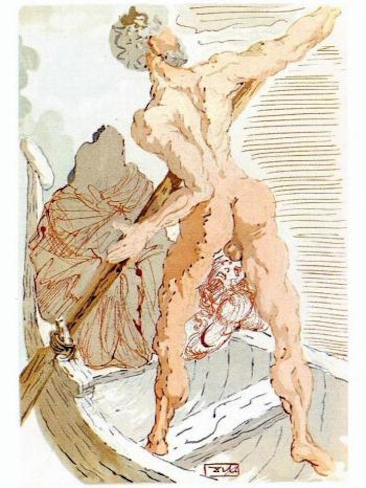 Charon by Salvador Dali