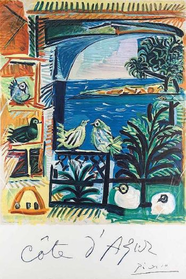 Cote d'Azur by Henri Descamps by Pablo Picasso