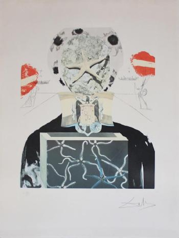 The Surrealist King by Salvador Dali