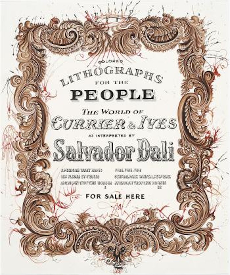 The World of Currier & Ives by Salvador Dali