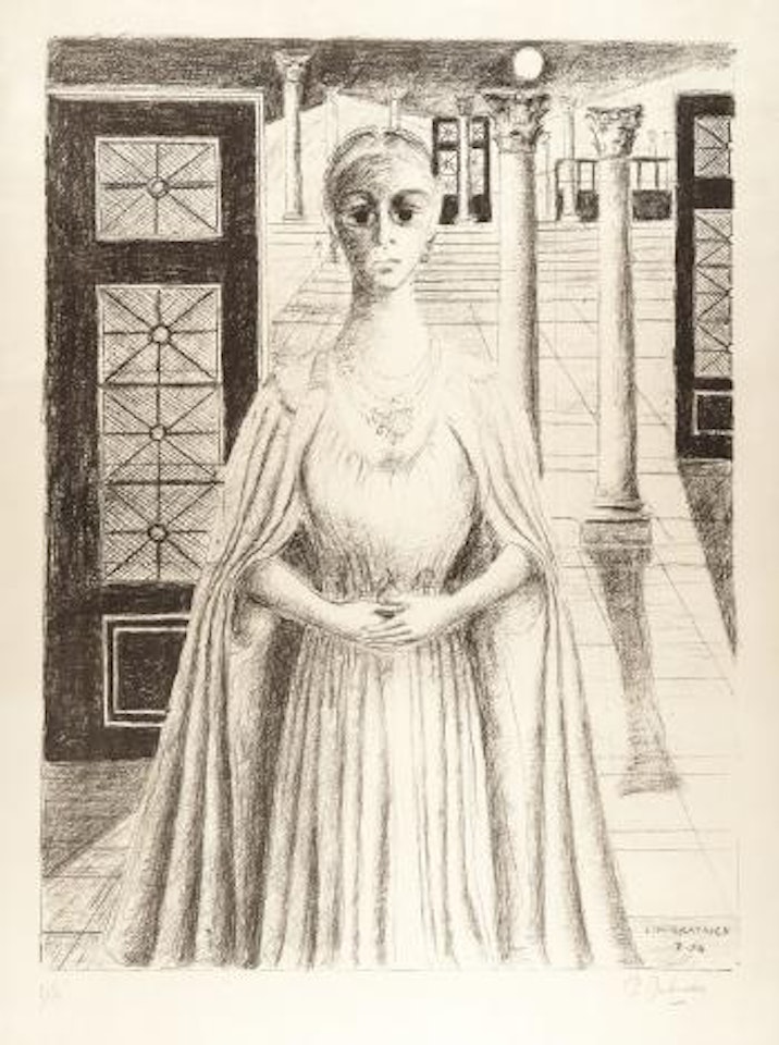 L'Impératrice by Paul Delvaux