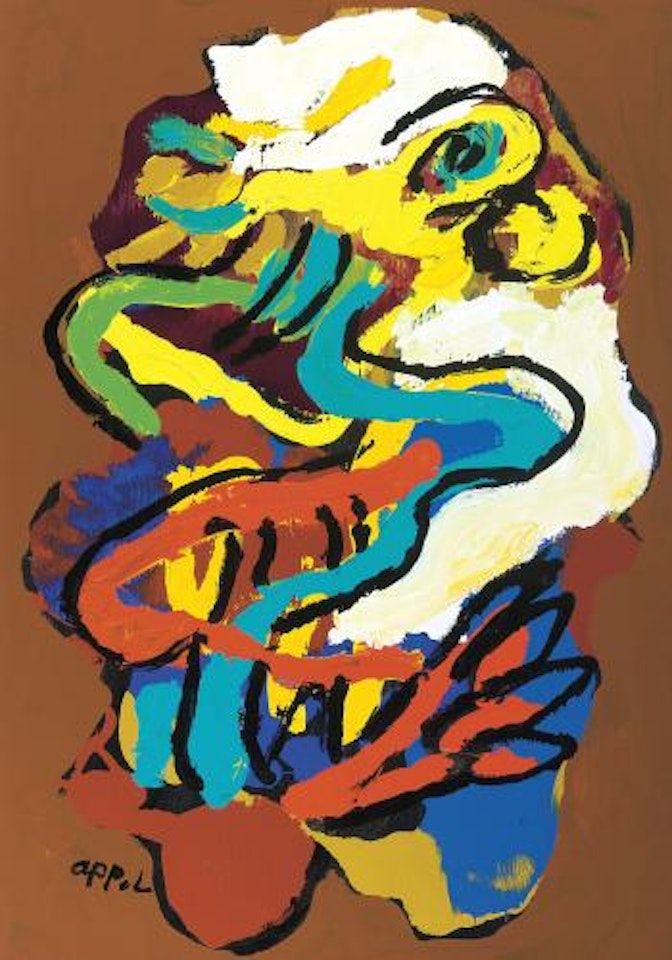 Personnage d'été by Karel Appel