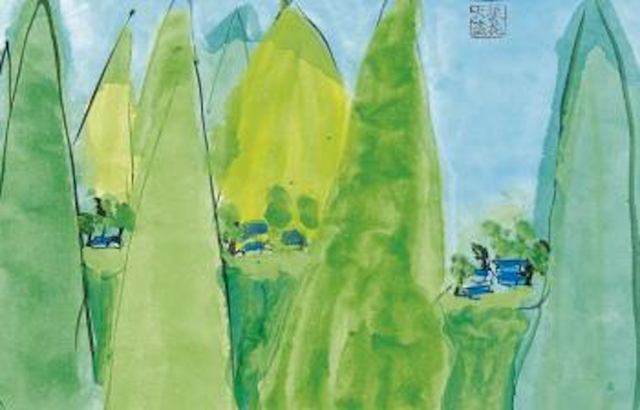 Untitled by Walasse Ting