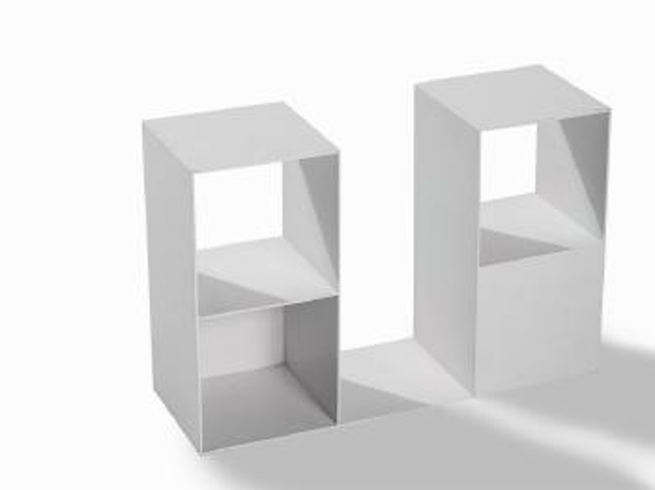 2/2 Two Two-part Pieces by Sol LeWitt