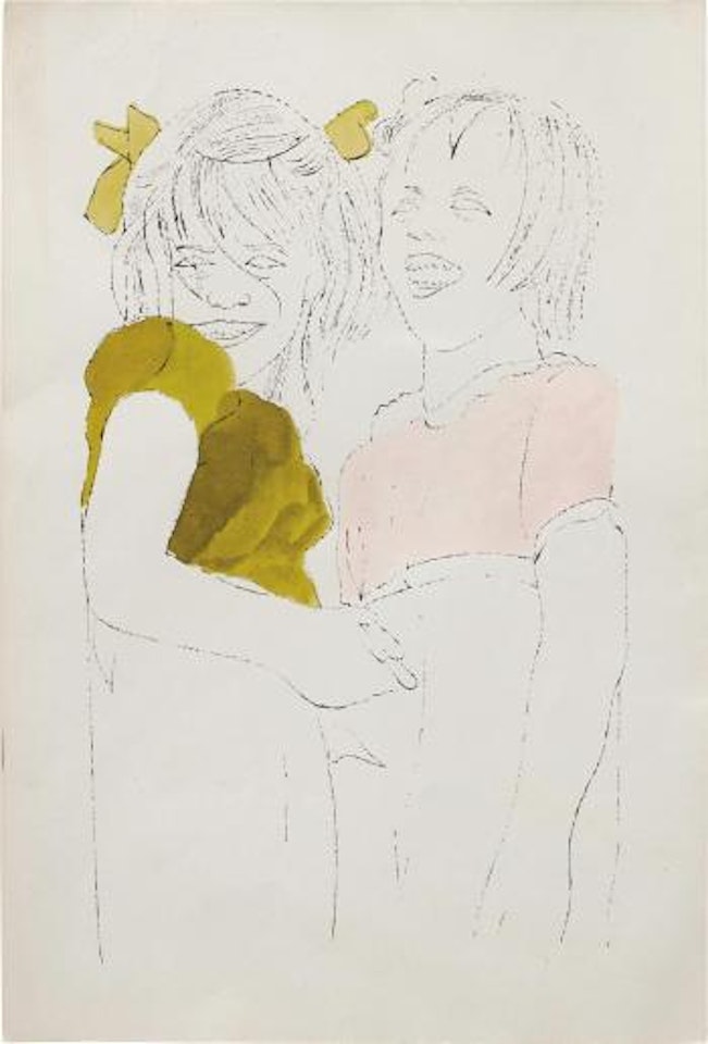 Two Girls Laughing by Andy Warhol