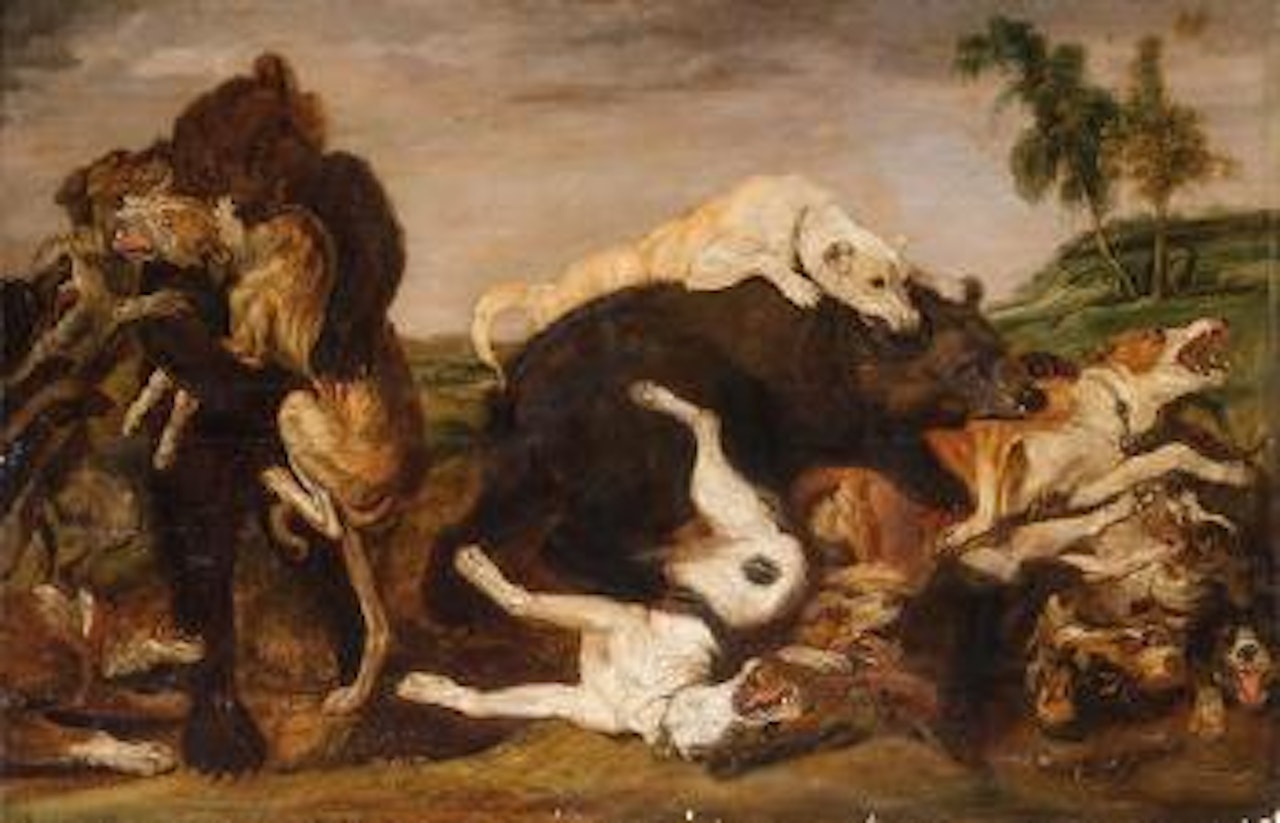 Caccia all'orso by Paul de Vos
