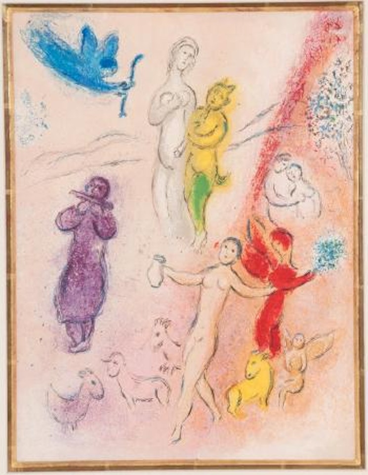 La Fable De Syringe (From 'Daphnis Et Chloe') by Marc Chagall