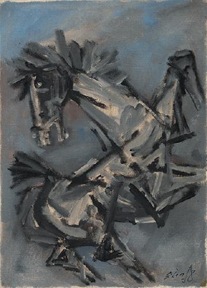 Untitled by M.F. Husain