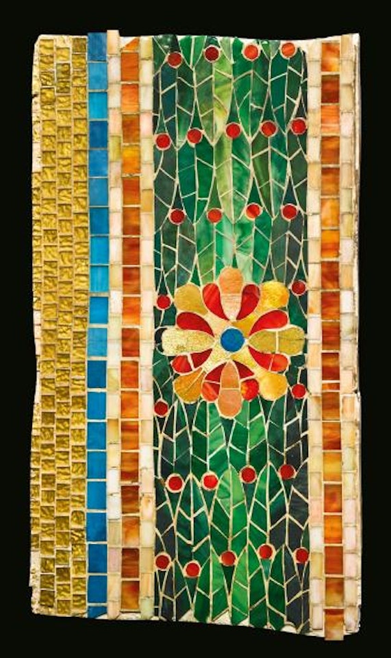 Mosaic Ceiling Fragment from The Farwell Building, Detroit, Michigan by Tiffany Studios