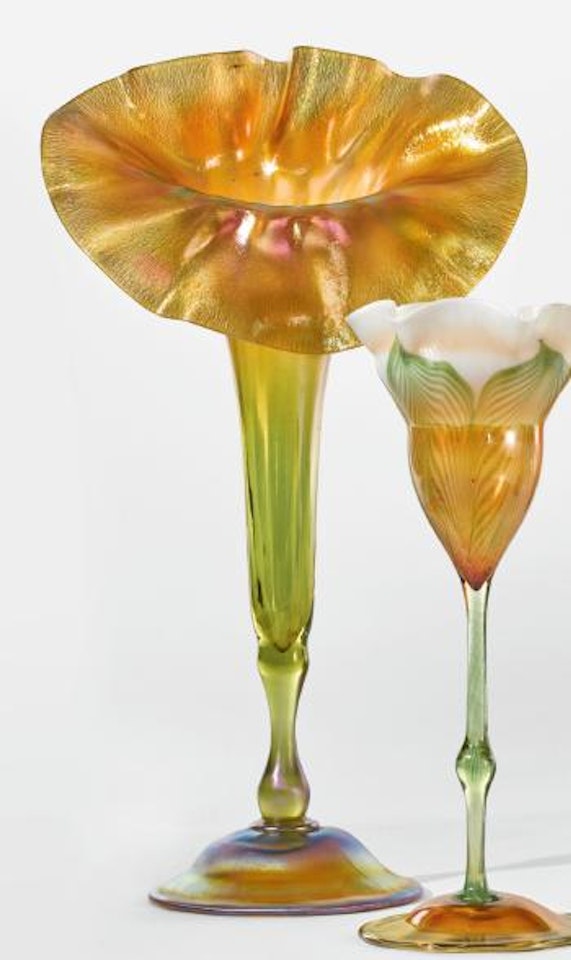 Jack-in-the-pulpit Vase by Tiffany Studios