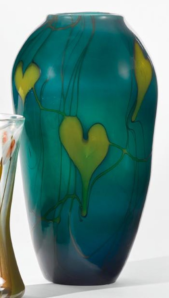 Decorated Vase by Tiffany Studios