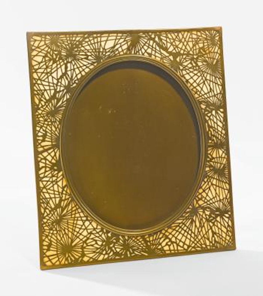 Pine Needle Photograph Frame by Tiffany Studios