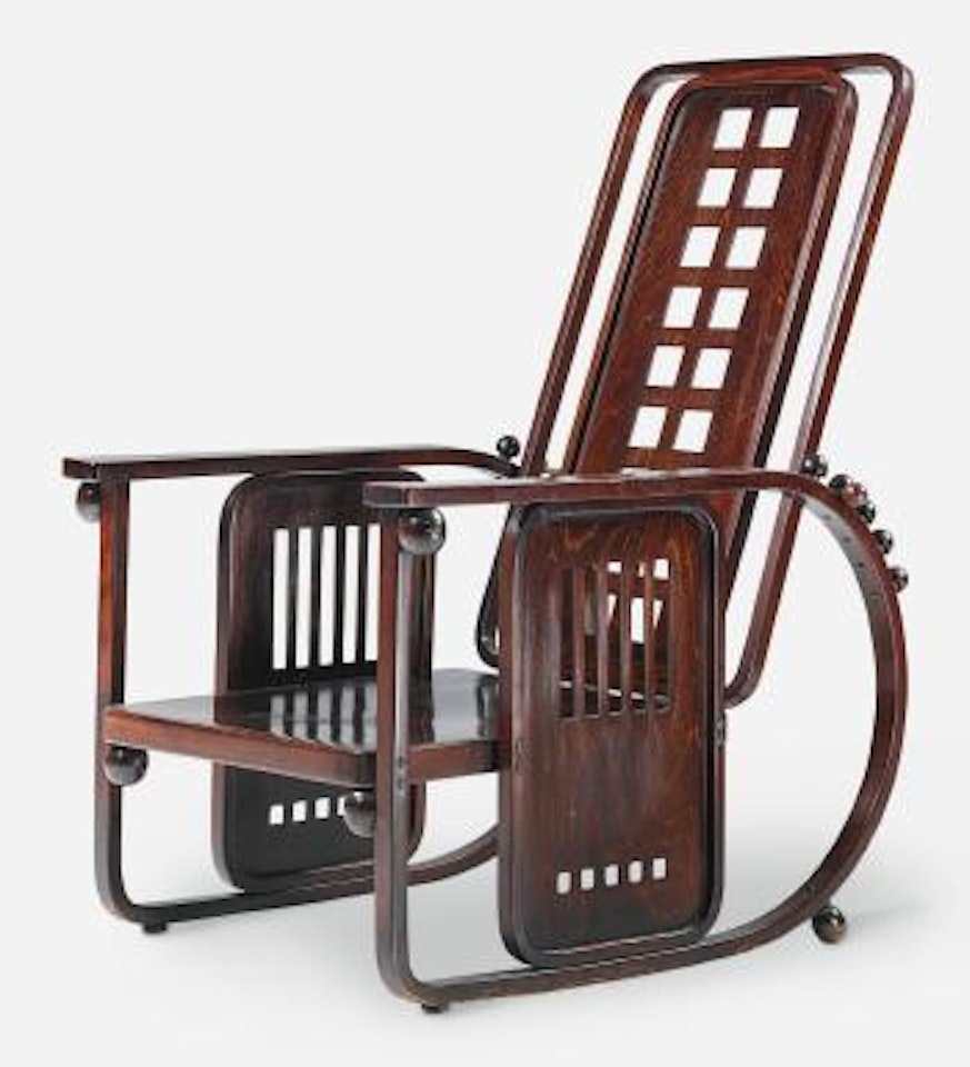 Sitzmachine Chair, Model No. 670 by Josef Hoffmann