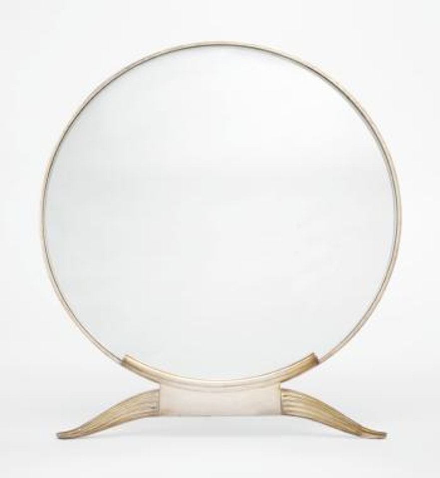 Antilope Dressing Table Mirror, Model No. 3766ar and 3815nr by Emile-Jacques Ruhlmann