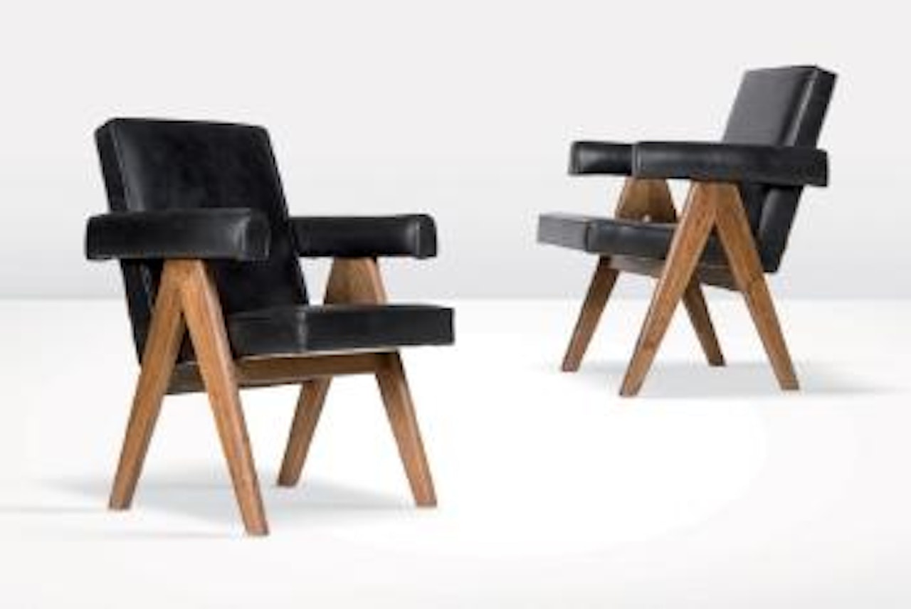 Senate chair by Pierre Jeanneret