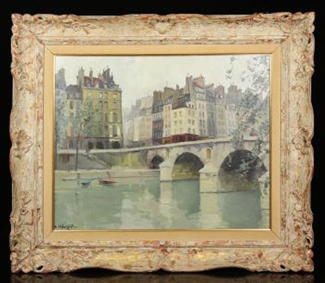 Bridge over the Seine by Constantin Kluge