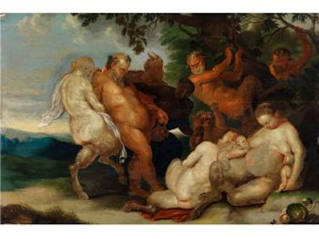 Trunkener Selen by Peter Paul Rubens