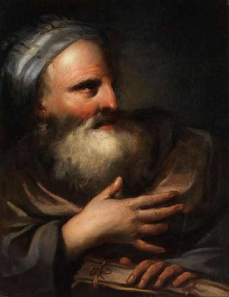 Bildnis eines Philosophen by Gaetano Gandolfi by Italian School