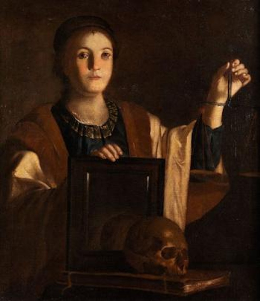 Vanitas by Gerrit van Honthorst by Italian School